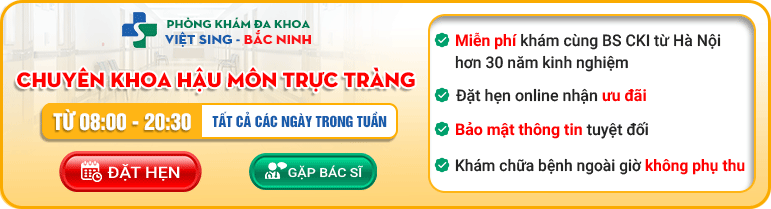đặt hẹn khám trĩ tại phòng khám